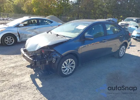 2018 Toyota Corolla Le из США, поврежденный, VIN 2T1BURHEXJC997002